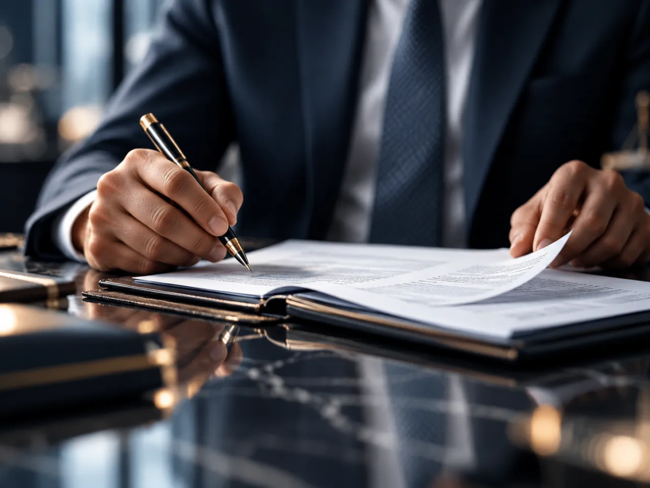Signing documents